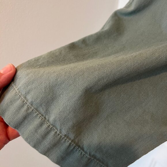 NWOT GAP Women Green Mid Rise Easy Twill Pull-on Pants, XL - Picture 5 of 8